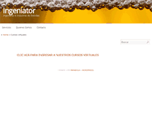 Tablet Screenshot of ingeniator.info